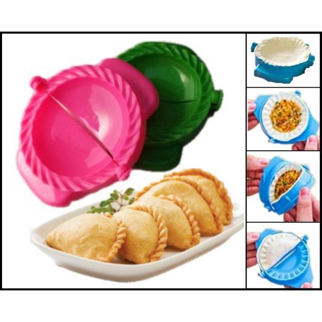 Cetakan Pastel Plastik Mold Alat Cetak Gyosa Kue Pastel