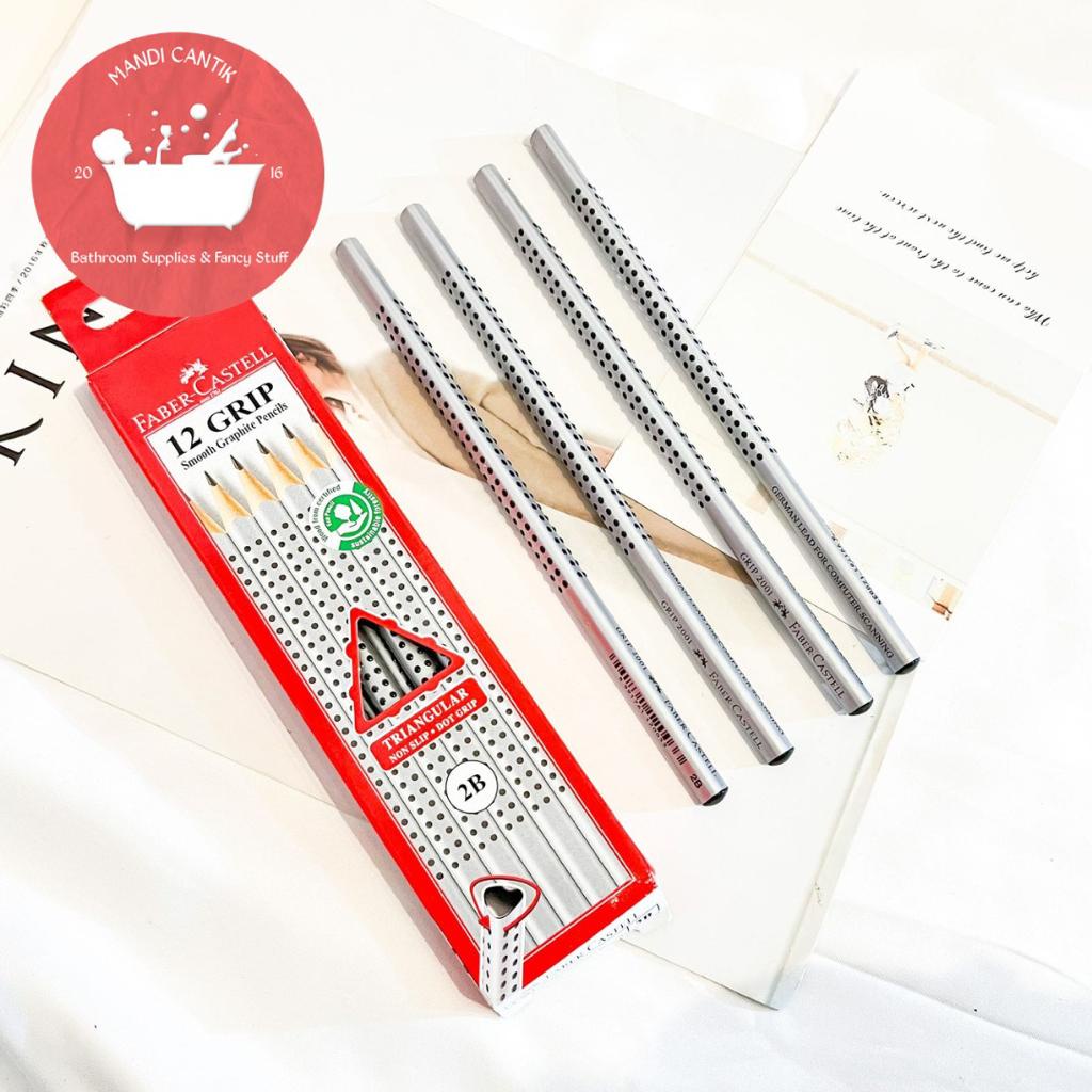

Pensil Grip Graphite Faber Castell pencil alat tulis sekolah kantor computer scanning kado unik
