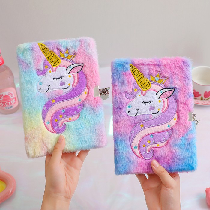 

Terlaris ✨ -Diary Kunci Gembok Unicorn Buku Diary anak perempuan Buku Tulis Import - Buku E1 Rainbow- 2.1.23