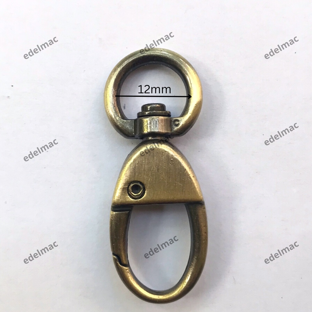 Gesper Oval Kait Tas | Gantungan Kunci Bag Straps Hardware | buckles Pet Leashes