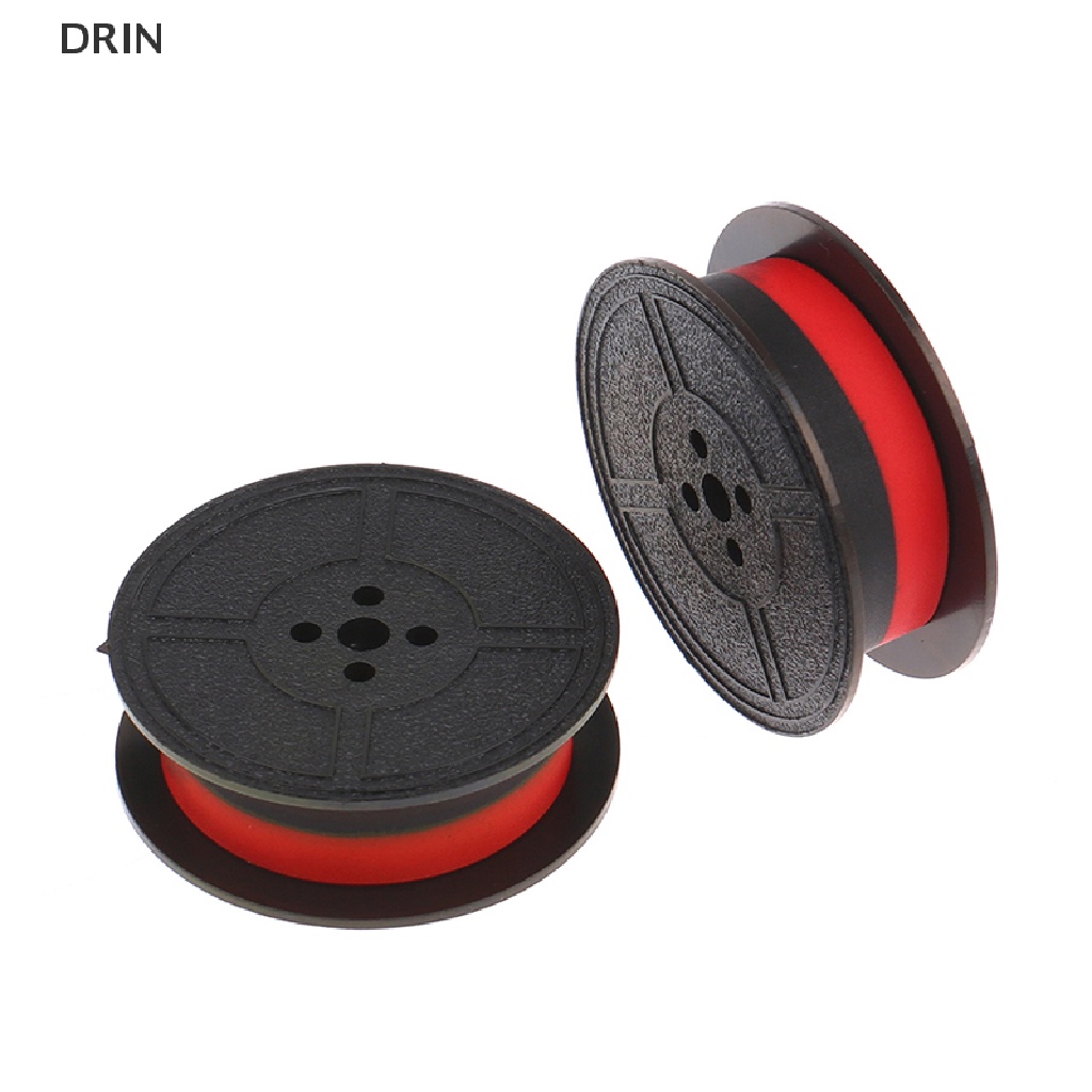 Dr Typewriter Ribbon Twin Spool Pita Merah Dan Hitam Paket Pengganti Spool Kembar vn