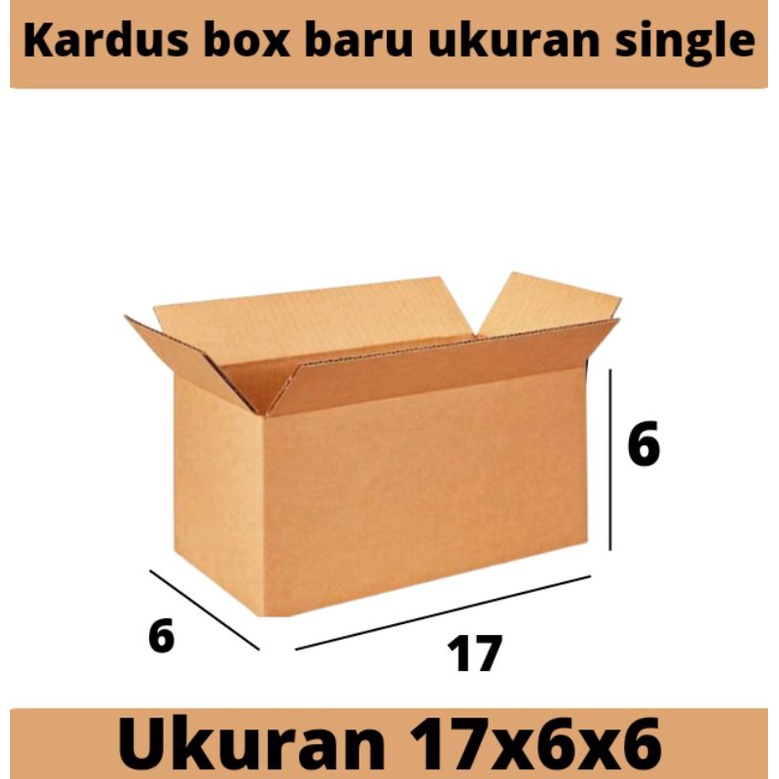 

Kardus Karton Packing Box Polos Uk 17x6x6