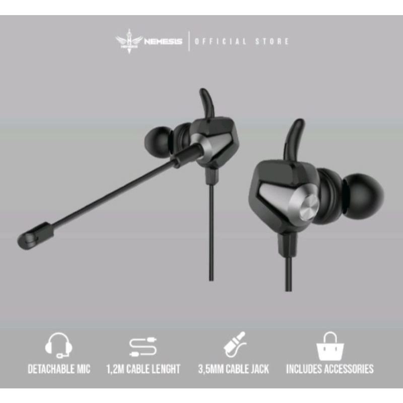 Earphone gaming NYK EG-01 cyclops nyk original