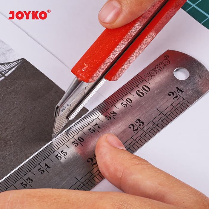 Stainless Steel Ruler / Penggaris Besi Joyko RL-ST60 60 cm 60cm