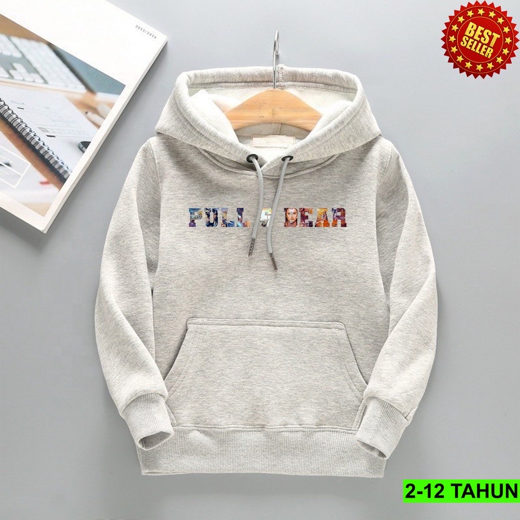 Full Bear  Jaket Hoodie Anak Viral Bahan Fleece II Jumper Hoodie Anak  Full Bear II Sz M - XL ( Laki Laki &amp; Peremepuan )