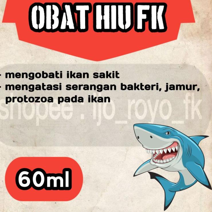 【Penjualan Terbaik】✅COD OBAT HIU FK (obat penyakit ikan)