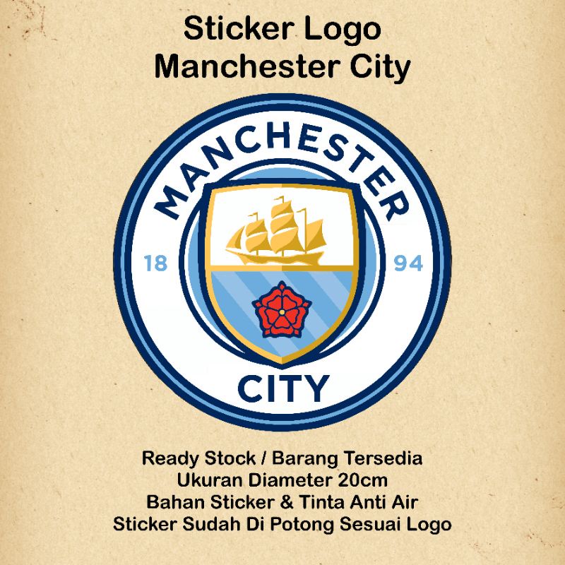 Stiker Manchester City Sticker Manchester City Stiker Bola Manchester City Stiker Mencester Citi