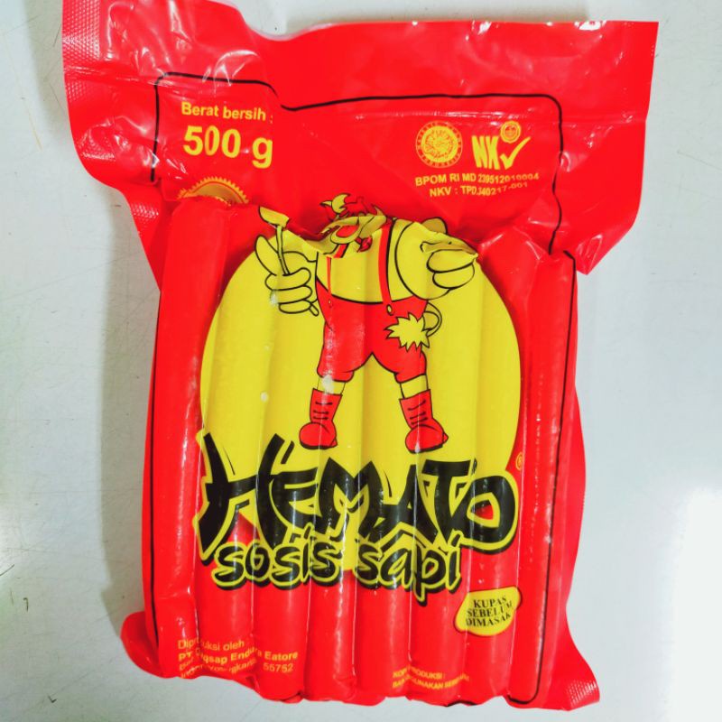 

Hemato Sosis Sapi 15pcs 500gr Instant Sameday Ready Musi