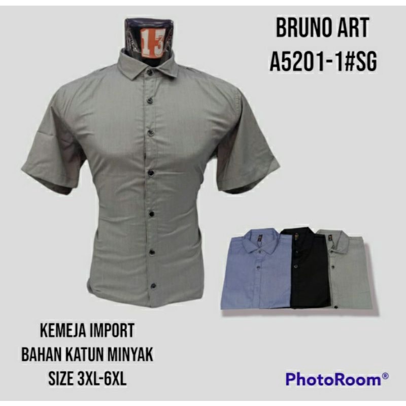 KEMEJA JUMBO IMPORT BRUNO ART  A5201