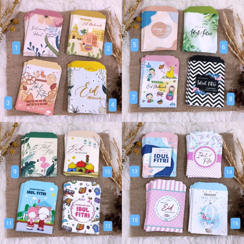 

Amplop Lebaran Motif Bunga/Kartun/Abstrak