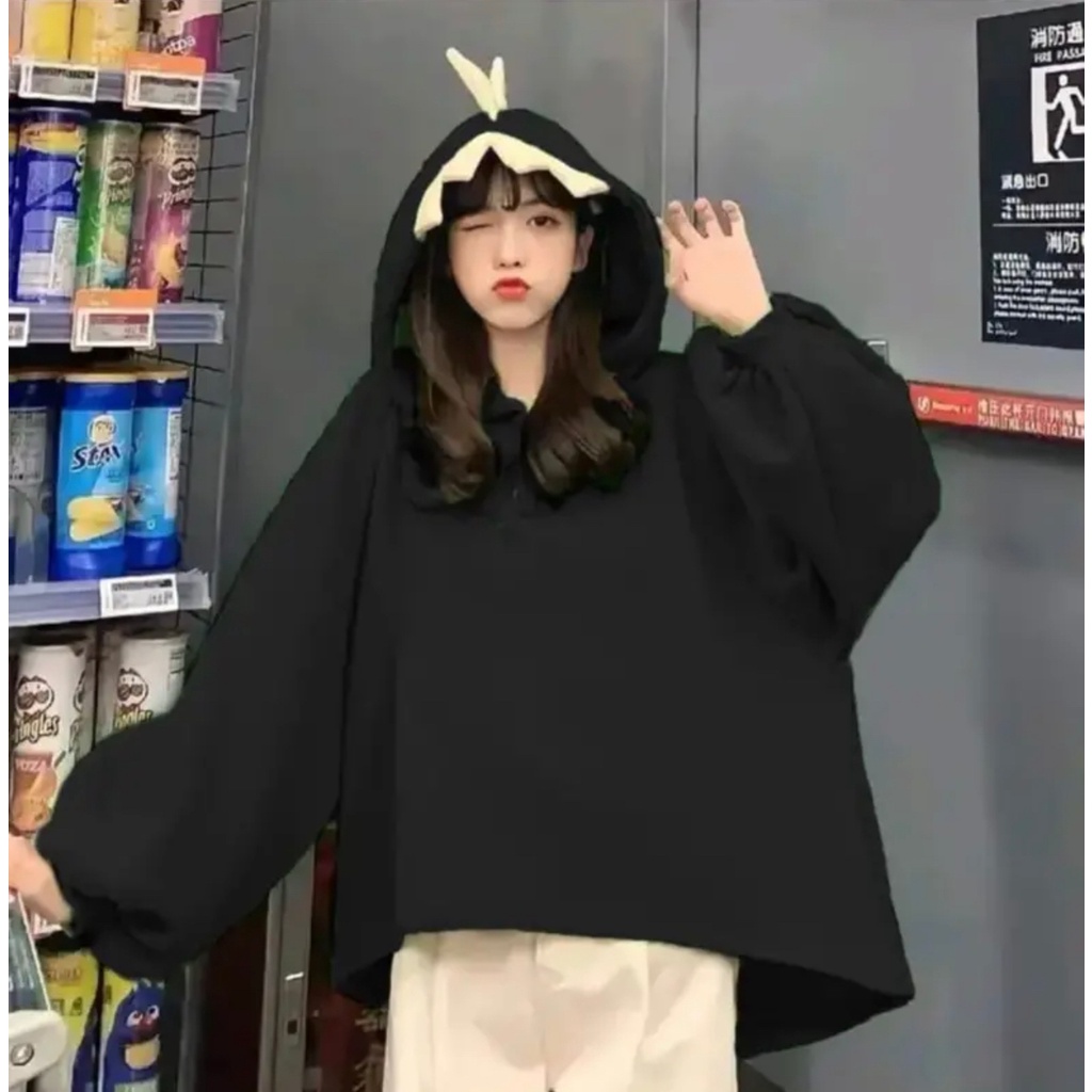 [COD] Sweater Hoodie Oversize Dino LD 130