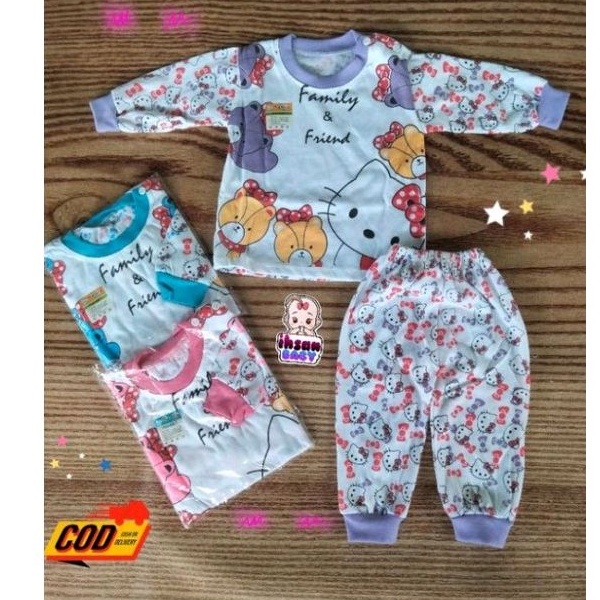 setelan baju bayi perempuan 6-18 bulan nadilla