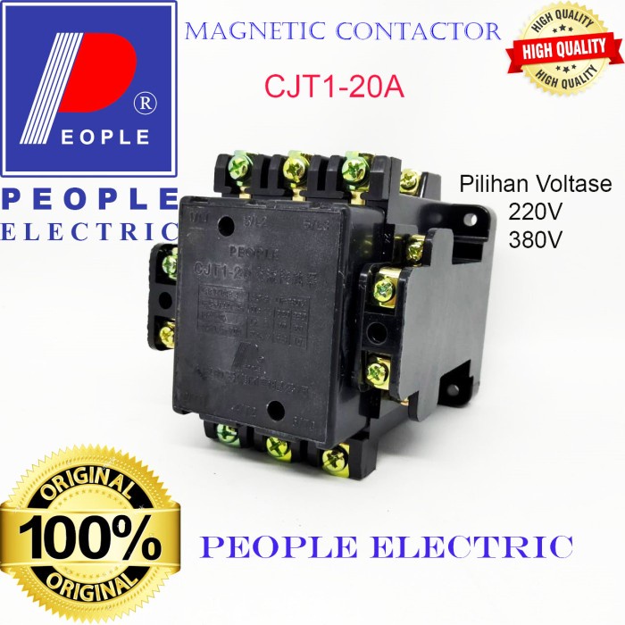 CONTACTOR KONTAKTOR CJT1-20A
