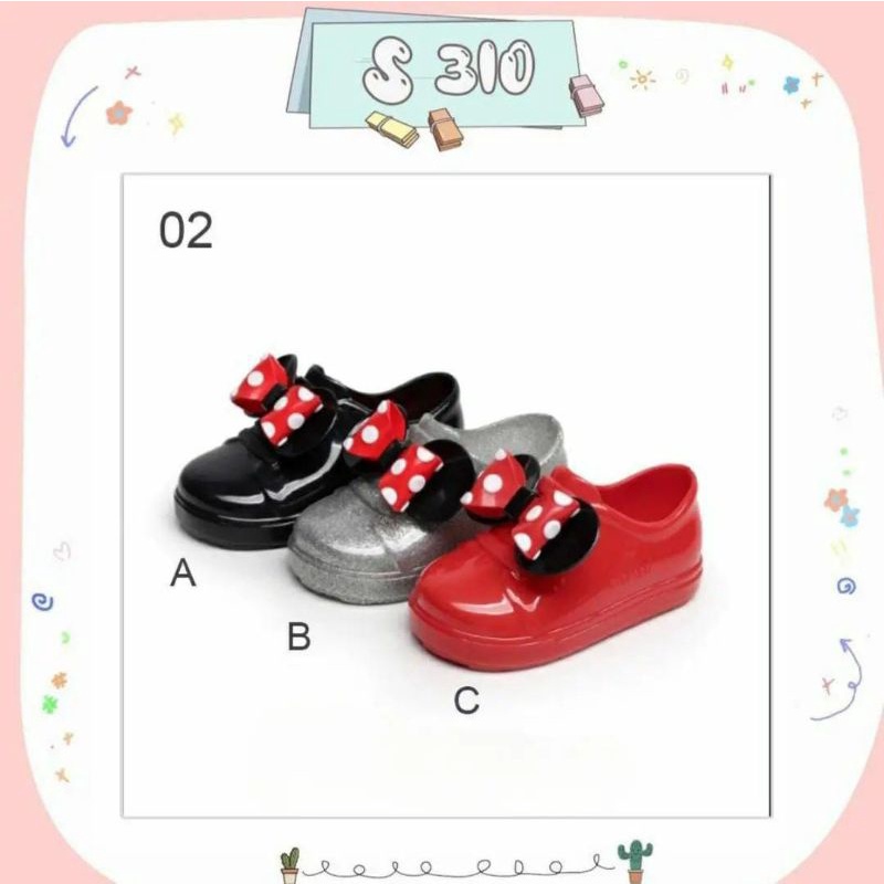 Sepatu jelly anak