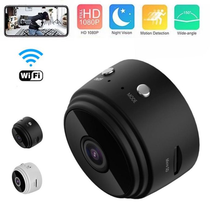 [ COD ] Mini WiFi IP Camera CCTV 1080P - A9 Kamera CCTV Wifi Kamera