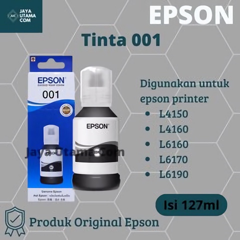 Tinta Epson 001 BKCMY Series Original