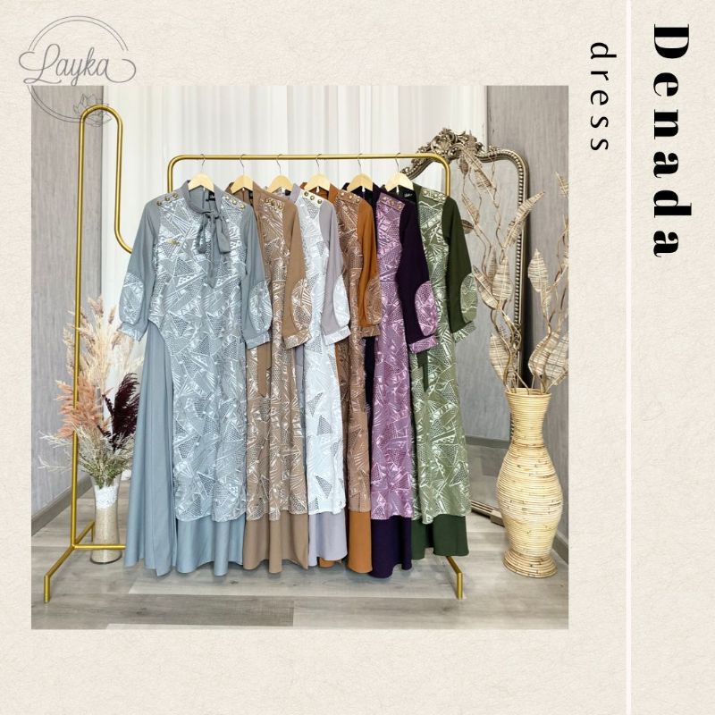 DENADA DRESS BY LAYKA/DRESS LAYKA/DRESS PREMIUM