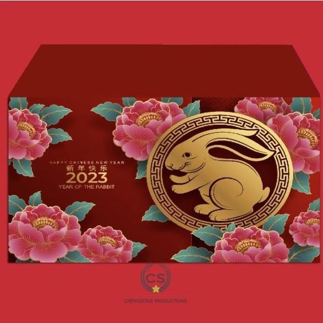 

ANGPAO IMLEK 2023 KELINCI CUSTOM YEAR OF THE RABBIT CHEVIOSTAR RG64654T