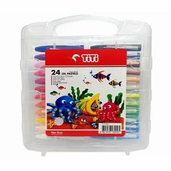 

Pastel Crayon Titi 24 Warna / Titi 24 Oil Pastels