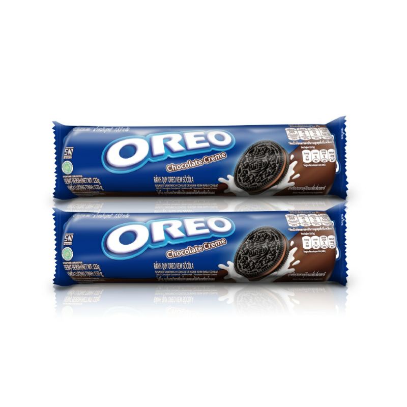 

Oreo Biskuit Chocolate Regular 133 Gram - 3 Pcs Untuk Jajanan Anak Sekolah