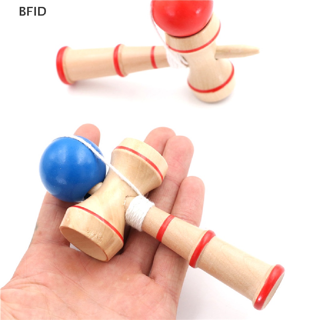 [BFID] Kid Kendama Ball Mainan Edukasi Keterampilan Kecakapan Keseimbangan Permainan Kayu Tradisional Jepang [ID]