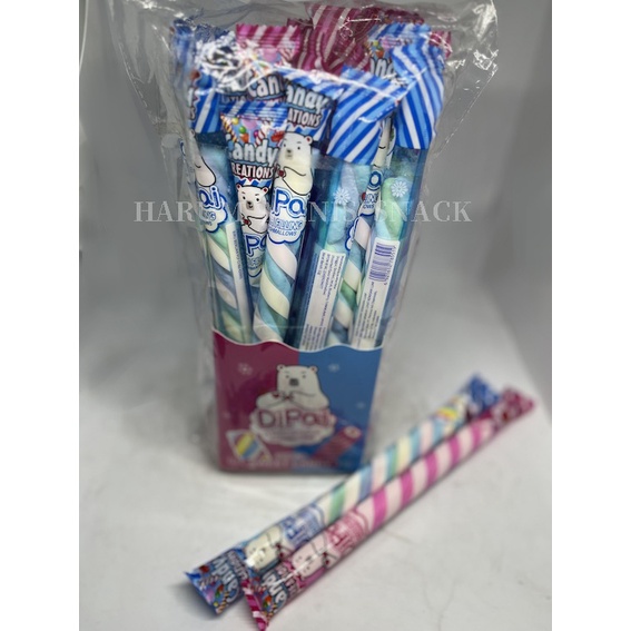 

11.11 Dipai With filling Marshmallow Long Marsmallow Bear Mallow Beruang Sweet Candy isi 30 pcs