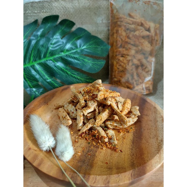 

Basreng Pedas Extra daun jeruk