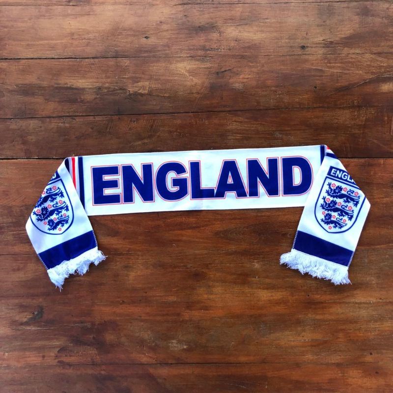 MERCHANDISE KLUB Bola Syal Timnas Syal Suporter Syal Scarf Print Beludru Syal Manchester City Syal C