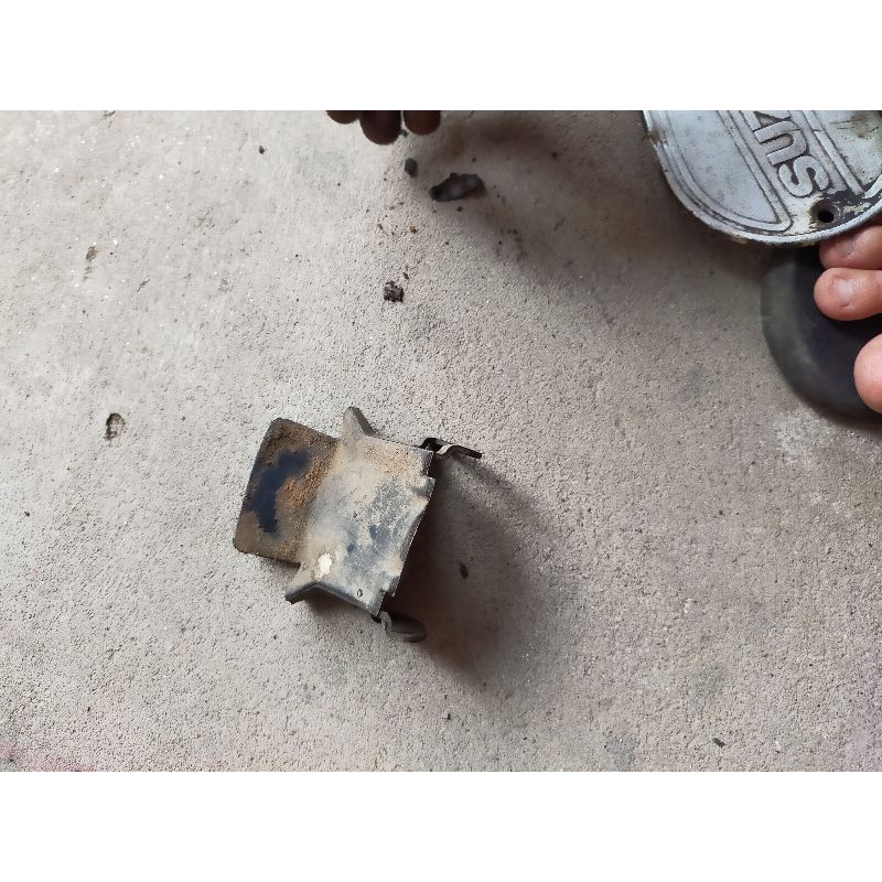 karet rangka body mesin yamaha alfa sigma champ ori copot