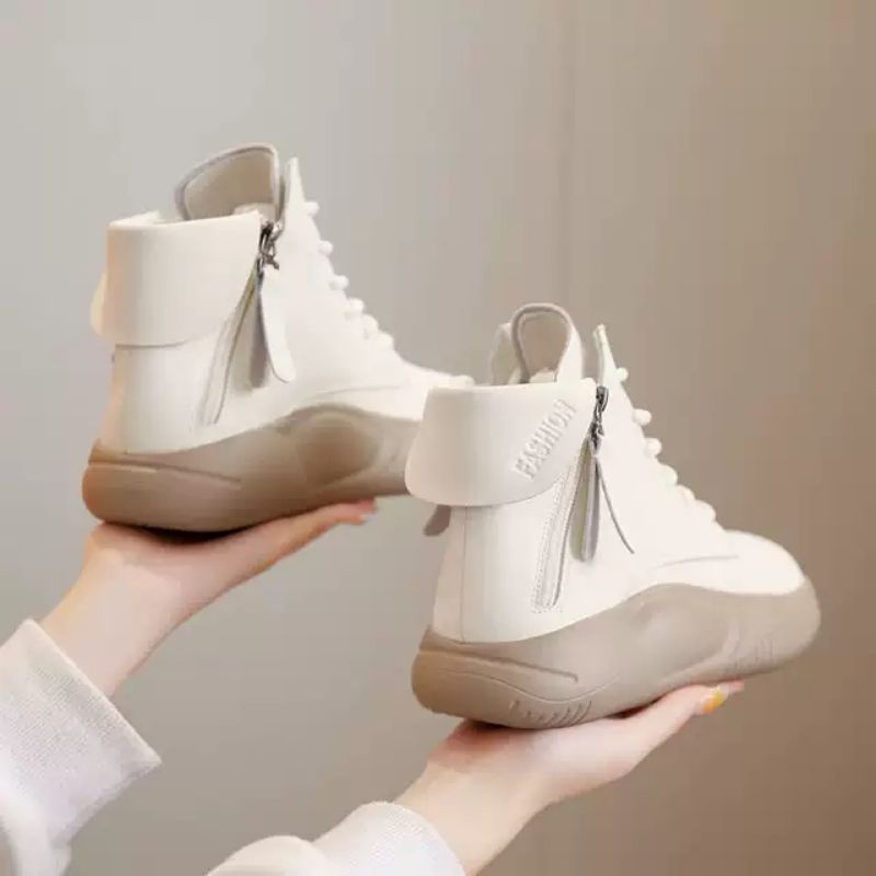 SN5898 - Sepatu High Waist Fashion Wanita Terbaru