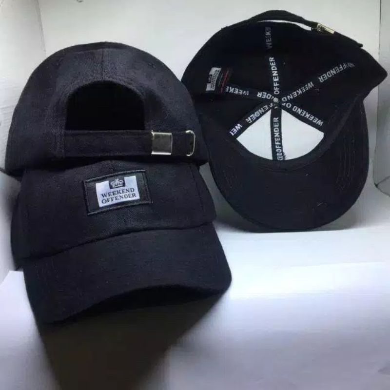 topi hitam original