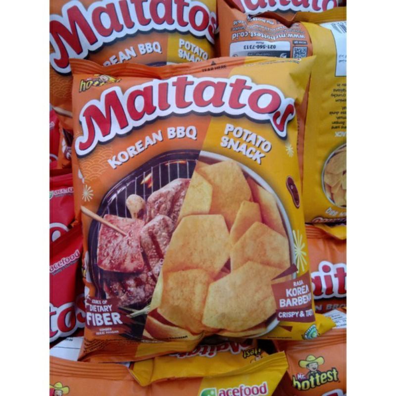 

Maitatos Keripik Kentang Korean Barbeque 70gr