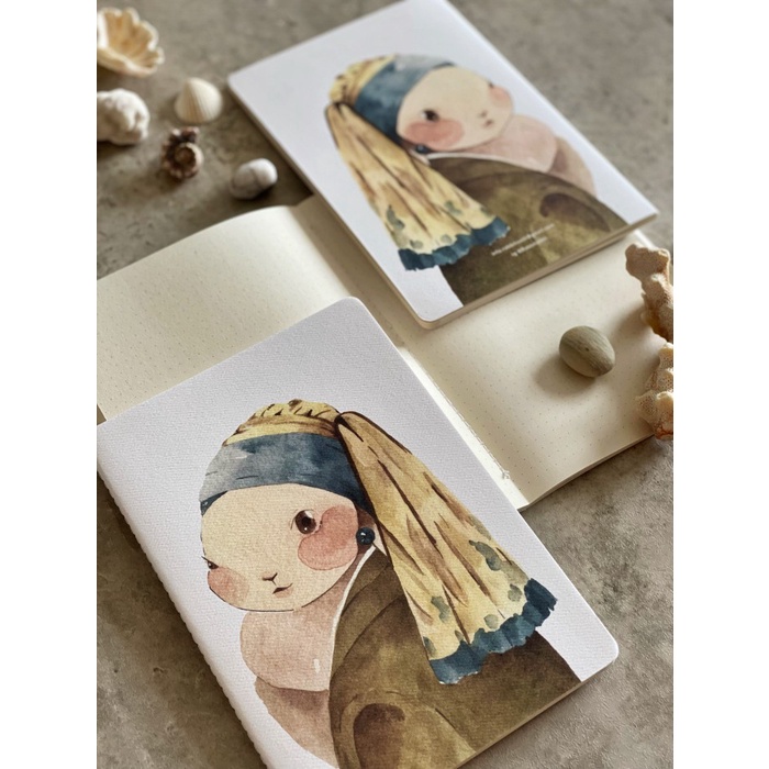

Note Famous Painting Illustration Notebook