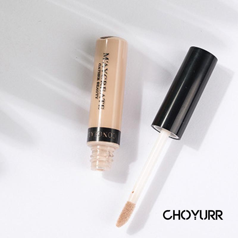 【COD】Cream Concealer Waterproof Full Cover Pores Dark Circles Oil-control Concealer Natural Color Lightweight Fit-CH