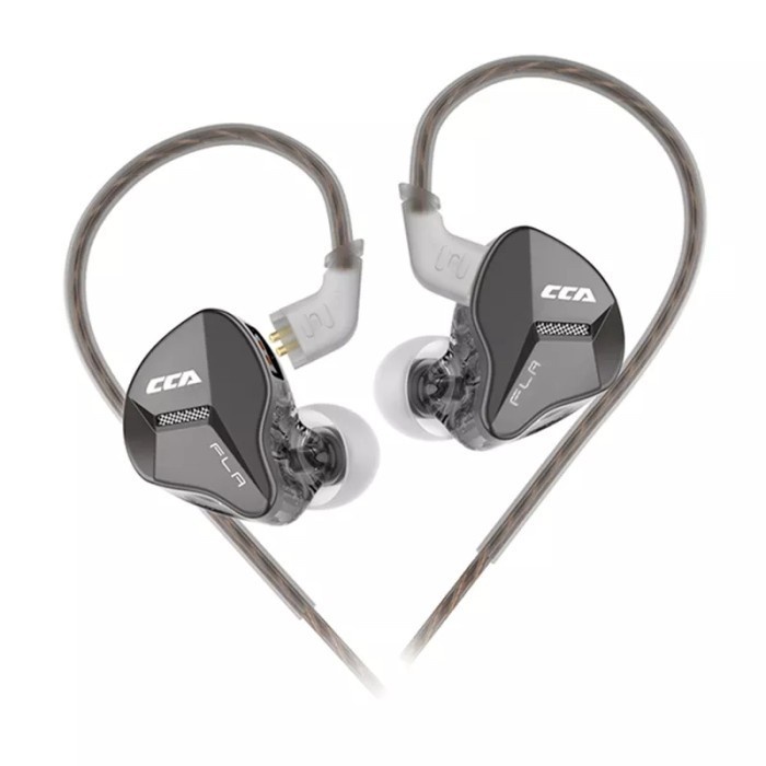CCA FLA with Mic In Ear Monitor Earphone Dynamic Driver HIFI Bass