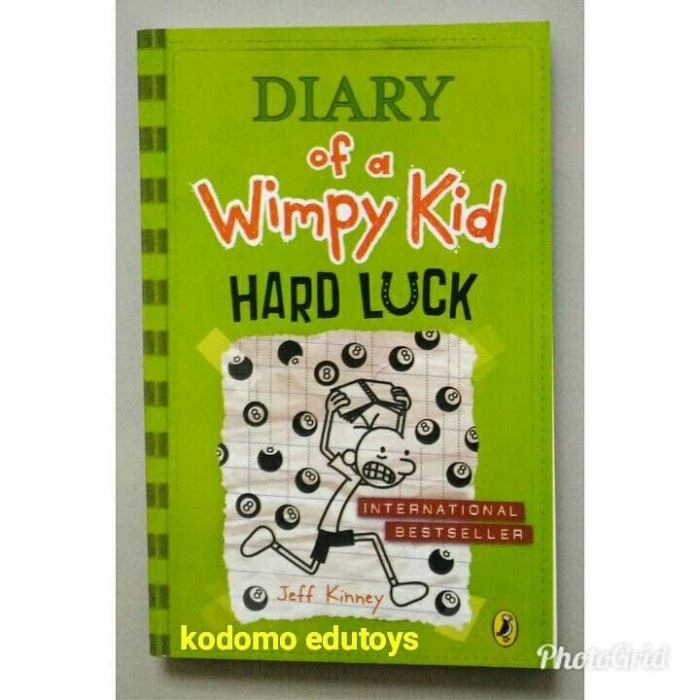 

Terlaris ✨ -Diary of a Wimpy Kid -- Hard Luck by Jeff Kinney,Buku Import Anak- 2.1.23
