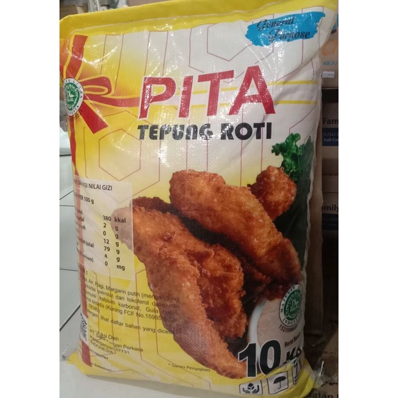 

Tepung Roti Mix Merk Pita 10kg