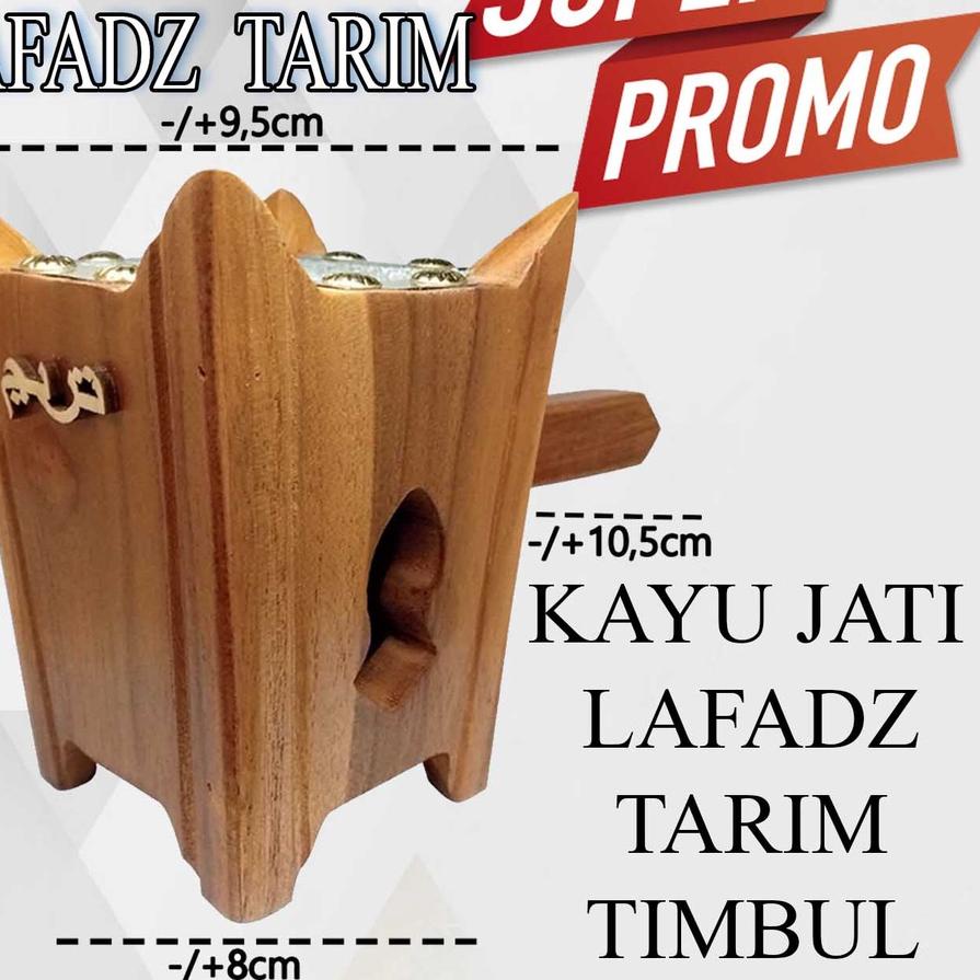PROMO Tempat Buhur Kayu jati logo tarim Mabkhara Tempat Untuk Bakar Bukhur / tempat bakar bukhur / D