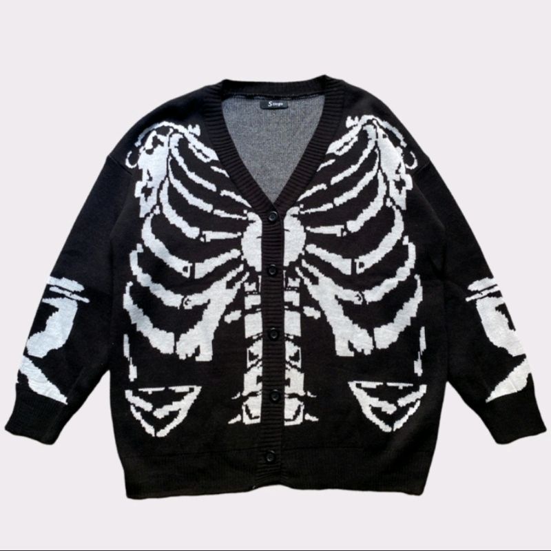 Cardigan skeleton