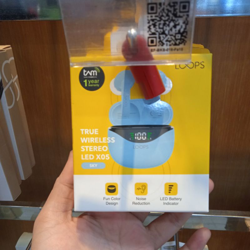 LOOPS TRUE WIRELES STEREO LED X05