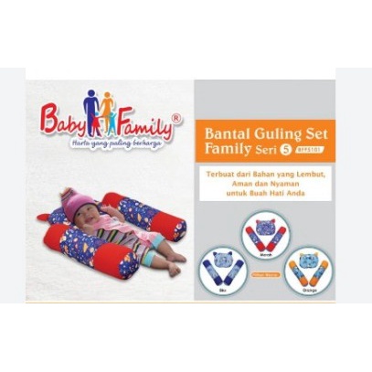 Bantal Guling Baby Scots Family Warna Campur 05 BFP5101