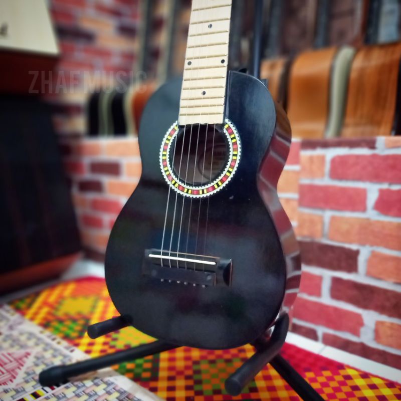 Gitar Akustik Gitarlele Junior Senar 6 (Bonus Pik Gitar)