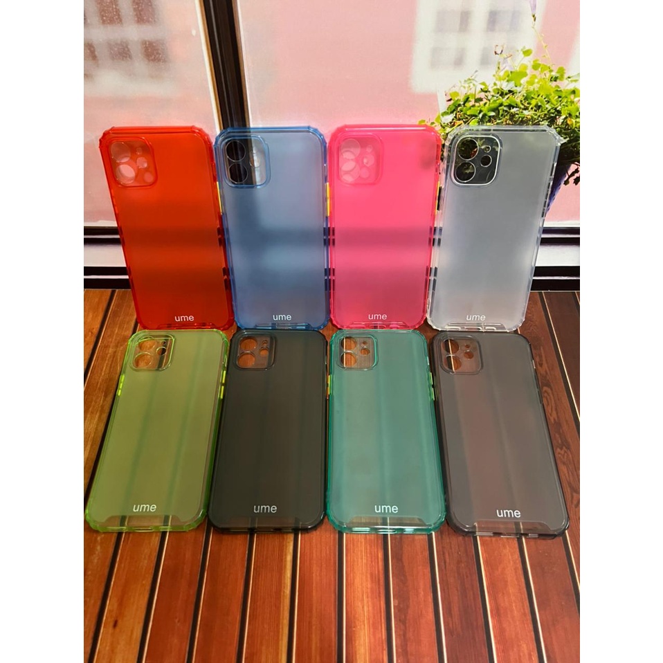 IPHONE 12 CASE SILIKON UME TPU MATTE RAINBOW UNIQUE