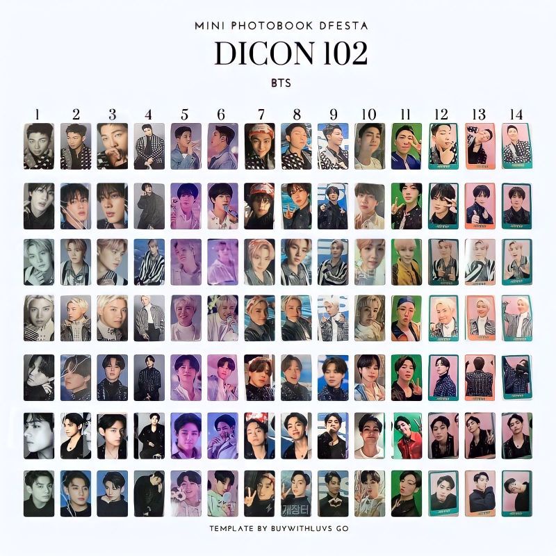 Sharing Dicon 102 BTS