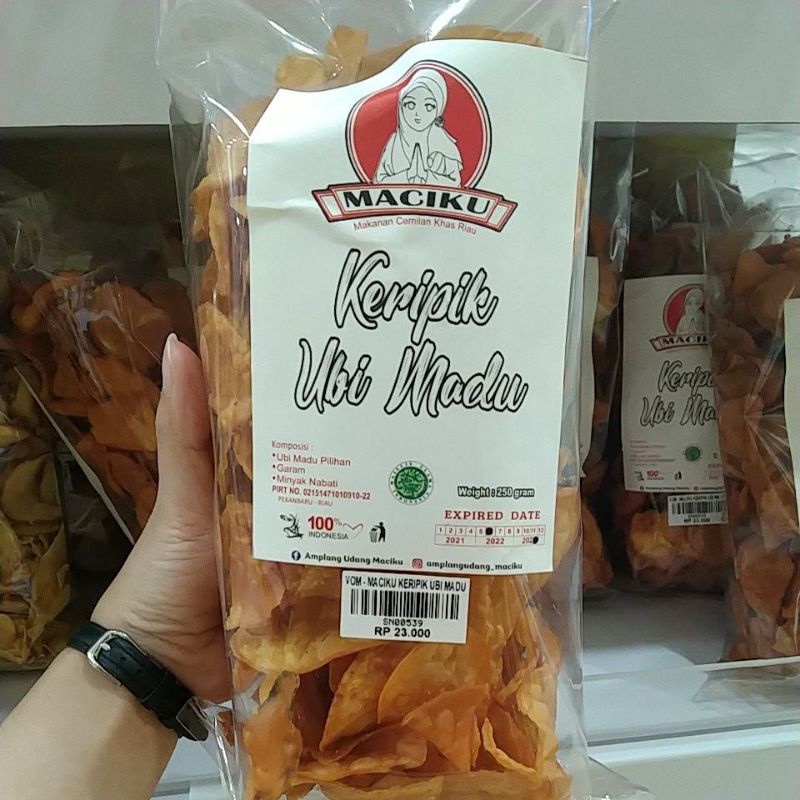 

MACIKU - KERIPIK UBI MADU