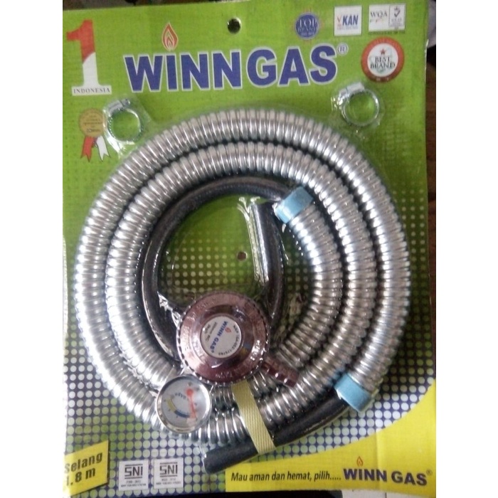 Regulator & Selang WINN GAS ORIGINAL.