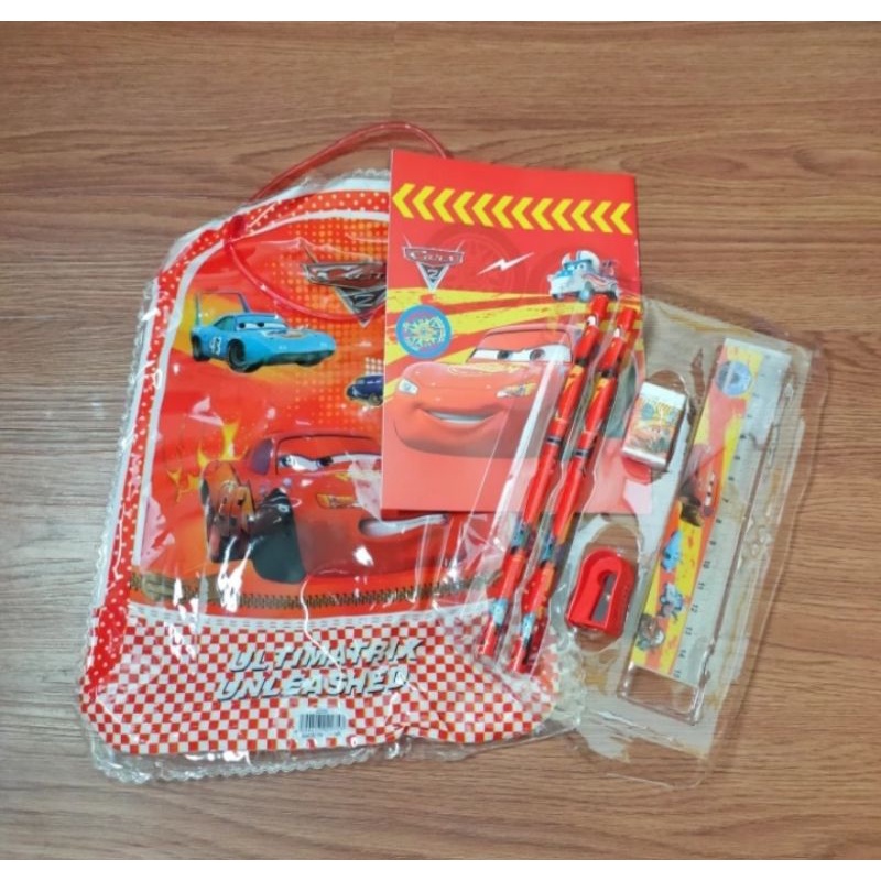 

Stationery Set Tas 7 in 1 Set Alat Tulis Anak Sekolah Karakter