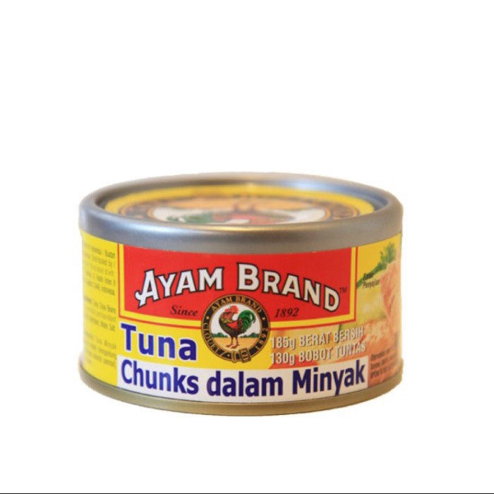 

Ayam brand tuna chunk veg in o 150gr can