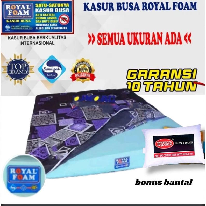 [200X90X20] Kasur Busa Royal Single Tebal 20 cm / Kasur Busa Royal Murah LG D16