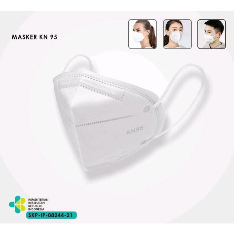 MASKER KN 95 5PLY MEDIS - MASKER PELINDUNG - MASKER KN 95 ISI 10 PCS